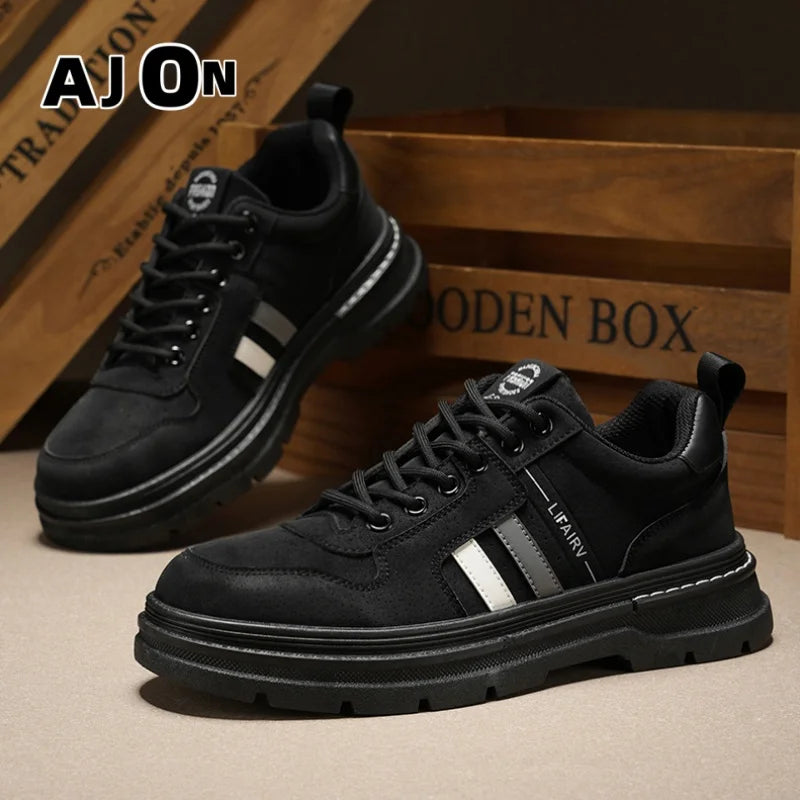 2025 men's sports shoes brand design men's shoes spring and summer fashion comfortable soft-soled men's running shoes