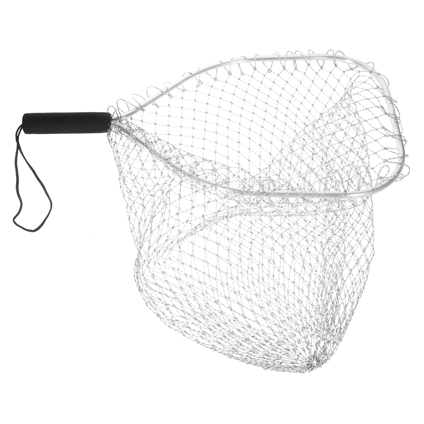 Fishing Net 30cm Heavy Duty Portable Fishing Catching Basket for Freshwater Saltwater Trout Nets