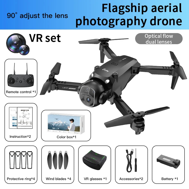 The new H20 drone features brushless optical flow high-definition aerial photography VR image transmission to RC aircraft