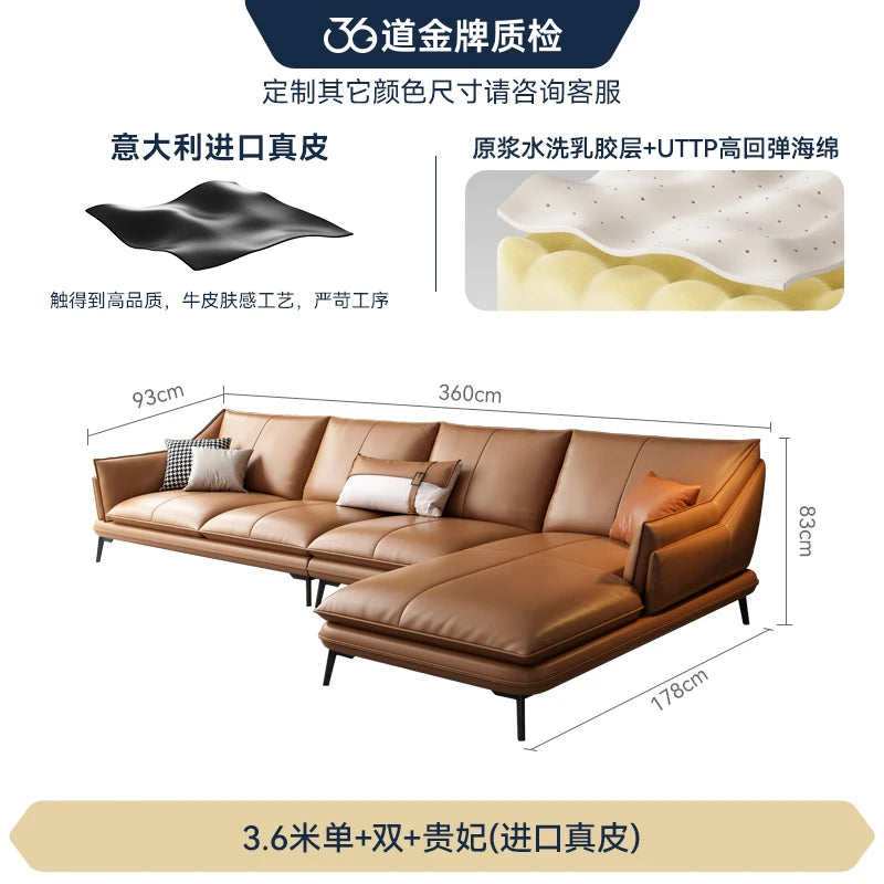 Foot Stool Double Living Room Sofas Europe Waterproof Recliner Arm Sofa Luxury Frame Oturma Odası Kanepeleri Home Decoration