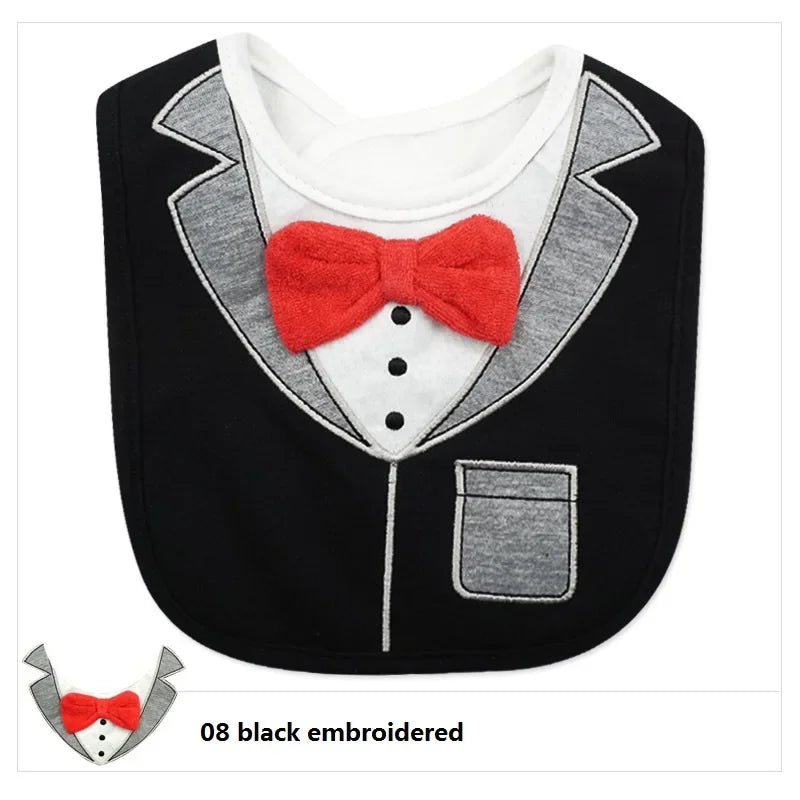 Waterproof Cloth Baby Bibs 100% Cotton High Quality Baby Burp Cloth Infant Saliva Towel for Boys and Girls Baby Accessories
