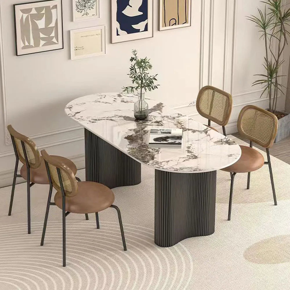 Nordic Waterproof Dining Table Minimalist Organiser Breakfast Design Dining Table Italy Apartment Mesas De Jantar Home Furniture