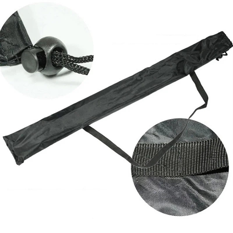 Trekking Poles Storage Bag Outdoor Hiking Travel Walking Sticks Foldable Alpenstock Bags with Shoulder Strap Storage Supples