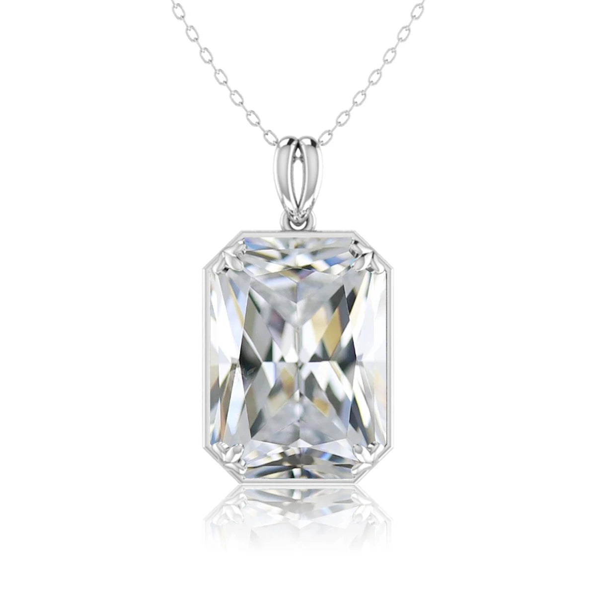 585 Gold Plated Pendants and Necklaces Real Solid 925 Sterling Silver Woman Pendants for Fine Jewelry