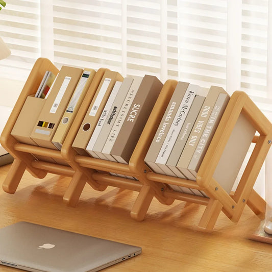 Desktop Bookshelf Home Living Room Decorative Shelf Simple Economic Type Magazine Rack Small-scale Bedroom Fine Storage Shelves