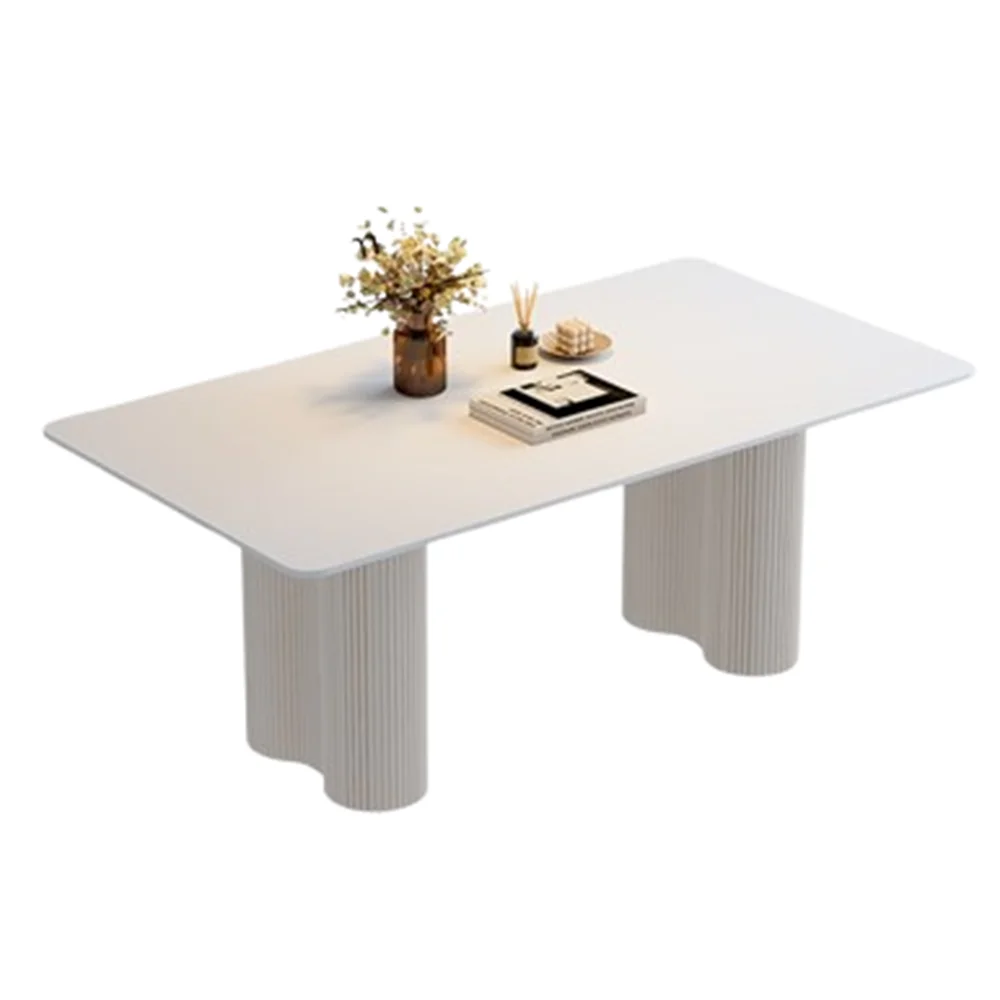 Rectangle Modern Dining Table Luxury Balcony Nordic Breakfast Dining Table Waterproof Design Muebles De Cocina Furnitures