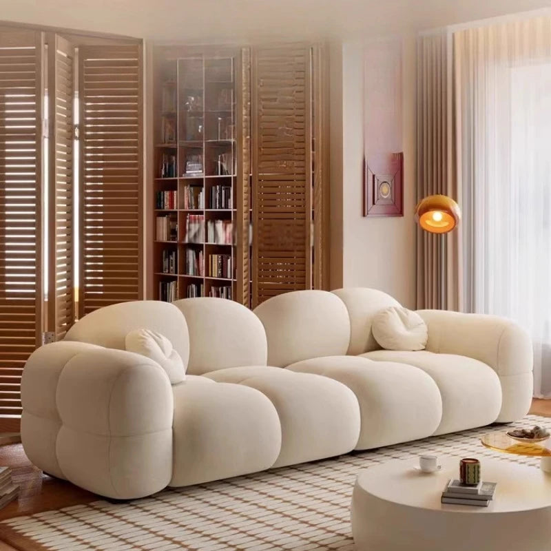 Lounge Unique Living Room Sofas Gaming Luxury Recliner Children Sofas Puffs Futon Lazy Clear Minimalist Wood Divano Furniture