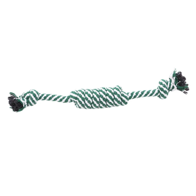 Cotton Rope Dog Toy Interactive Dog Play Bite Pet Supplies Puppy Small Medium Large toys for Dogs Chew Toy Rope Pets Accessories
