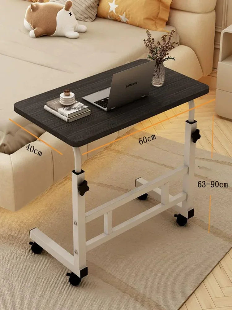 Adjustable TV Tray Table Comfortable Laptop Table dinners for Eating TV Dinner Tray on Bed Sofa for Eating Reading 60x40cm compu