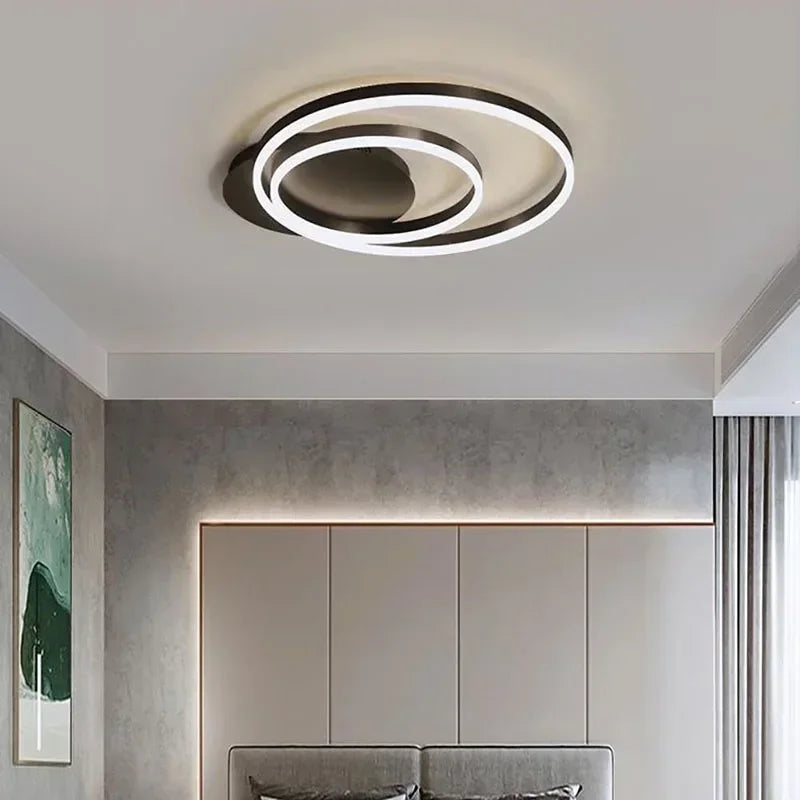 Nordic Modern Designer Minimalist Whole House Ceiling Light Living Room Bedroom Dining Home Decor Dimmable LED Lighting Fixtures