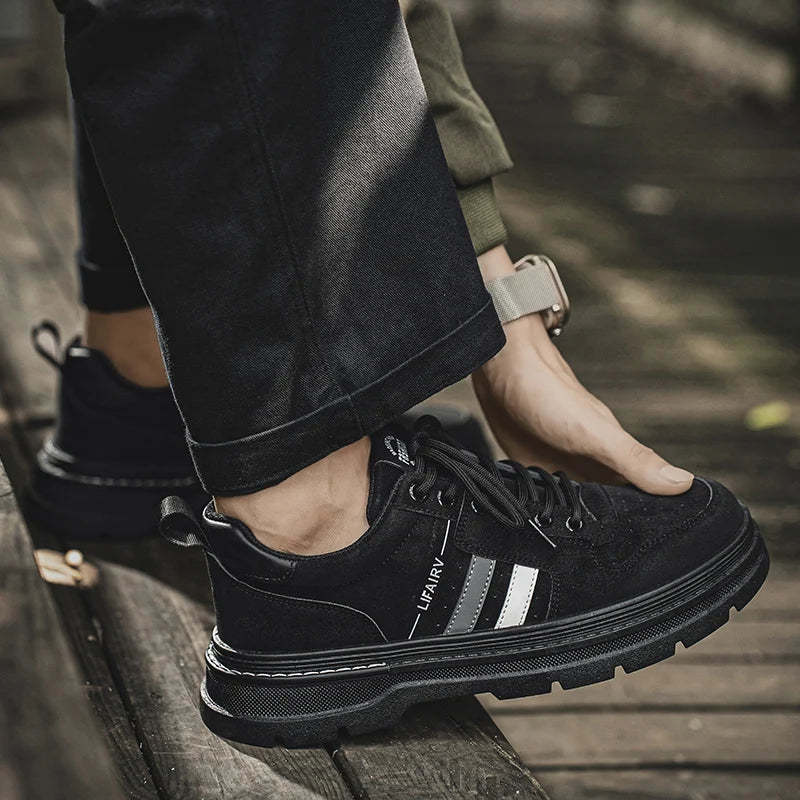 2025 men's sports shoes brand design men's shoes spring and summer fashion comfortable soft-soled men's running shoes