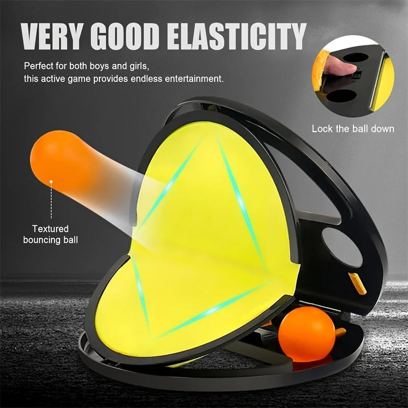 2 Rackets + 4 Balls/set Toss And Catch Ball Game Set with 2 Paddles & 4 Balls, Suitable for Outdoor Beach Park Yard Games