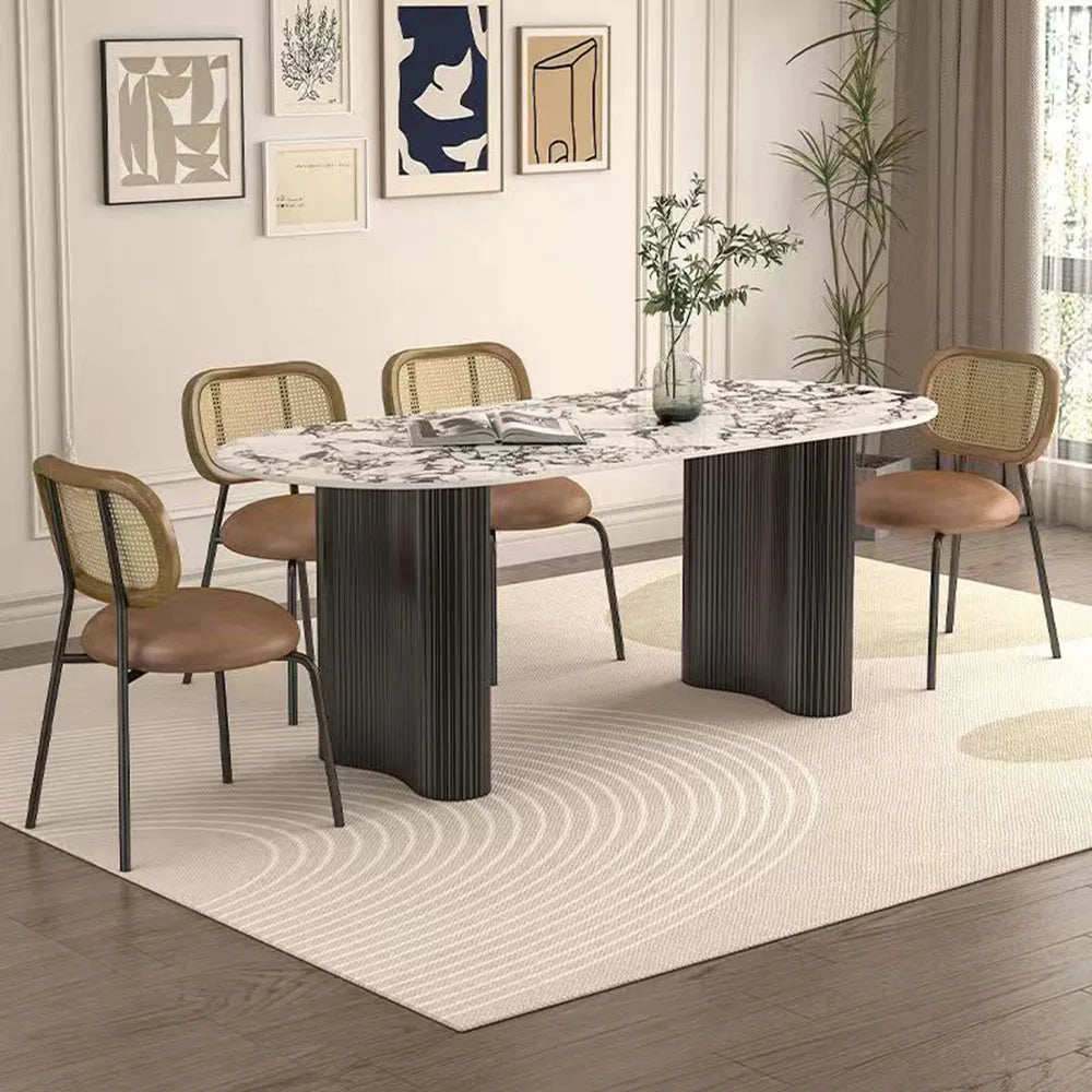 Nordic Waterproof Dining Table Minimalist Organiser Breakfast Design Dining Table Italy Apartment Mesas De Jantar Home Furniture