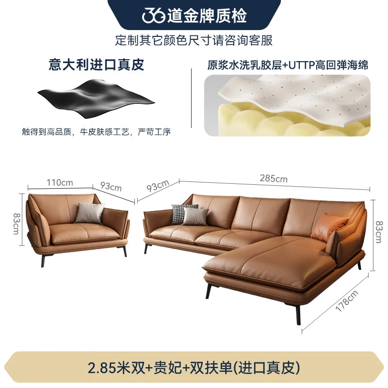 Foot Stool Double Living Room Sofas Europe Waterproof Recliner Arm Sofa Luxury Frame Oturma Odası Kanepeleri Home Decoration