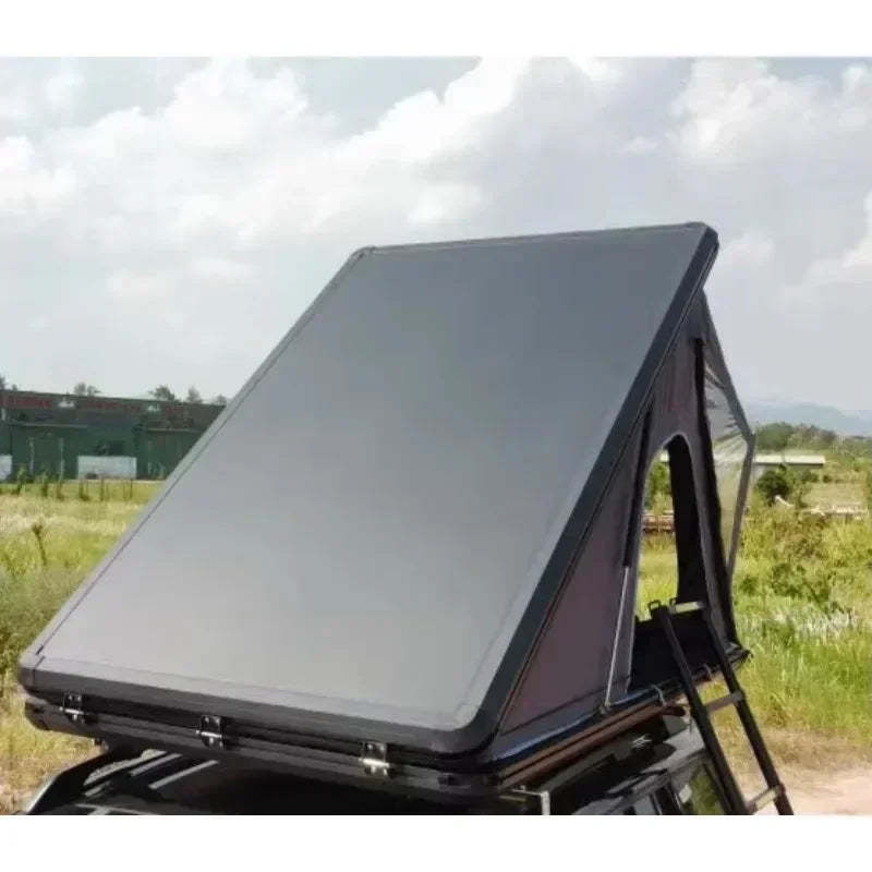 High Quality Custom Hard Shell Roof Top Tent Camper For Car Suv Aluminium Triangle Hard Shell Roof Top Tent