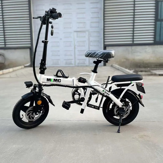 Hot Sale Mini Size Fashion Electric Bicycle 400W 48V 14 Inch Electric City Bike Mini Foldable Electric Scooter