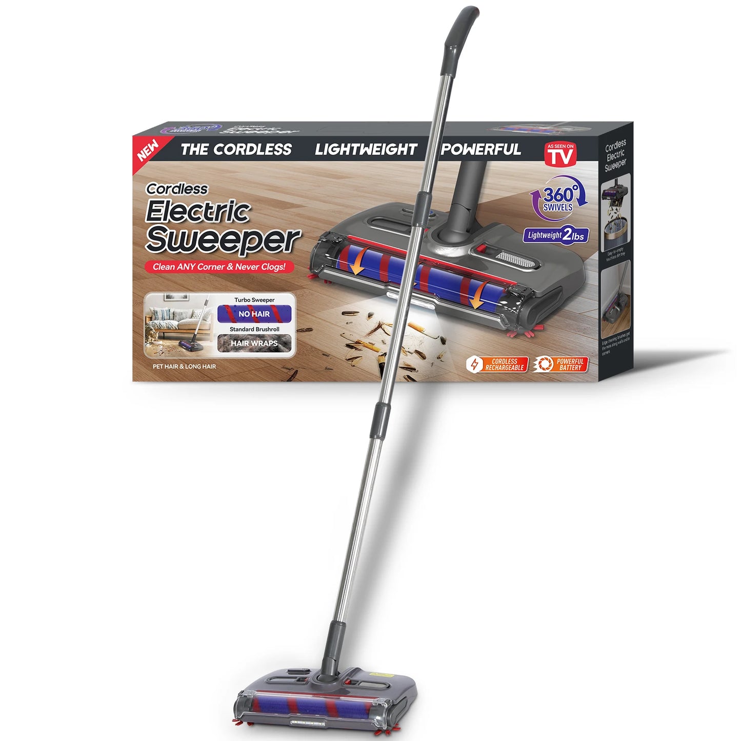 Wireless Electric Spin Mop Cleaner Automatic Mops Floor Cleaning Electric Floor Mop Rechargeable Home-appliance Sweeper Cleaning