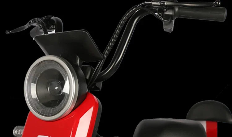 48V 60V 20AH 350W 500W Motor Two Wheels Pedals Electric Scooter Bike For Adults