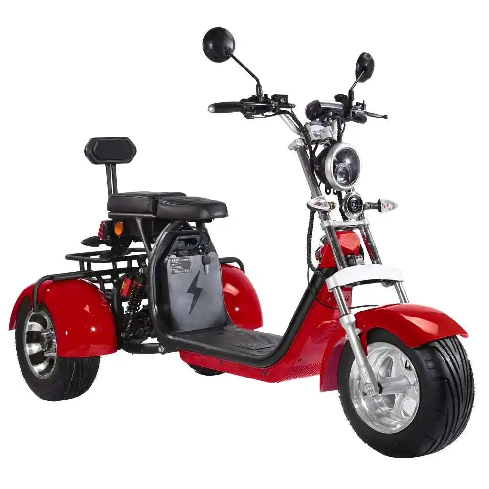 Clark is hot selling New Electric Scooters for Men 2000W E-Bike 13 Inch Big Wheel Citycoco Electric Tricycle Scooter