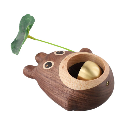 Decorative Piece Welcoming Guests Wood Doorbell Indoor Outdoor Doorbell Unique Home Decor Whimsical Design Easy Installation