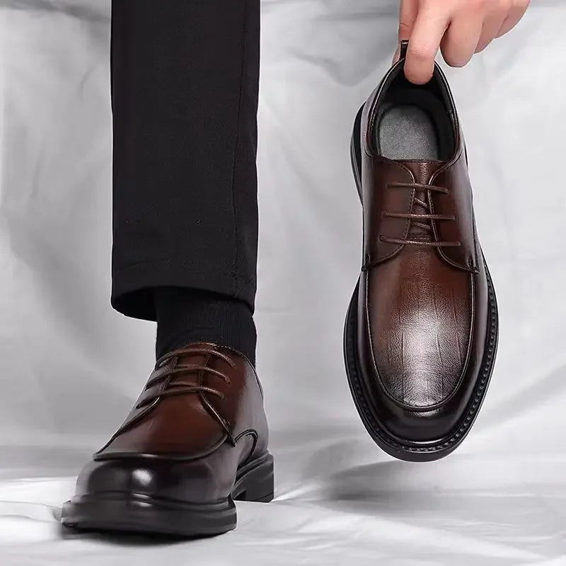 Social Shoe for Men New Dress Shoes Man Business Official 2024 Style Footwear Gentleman Cheap Liquidation Elegant and Classic 39