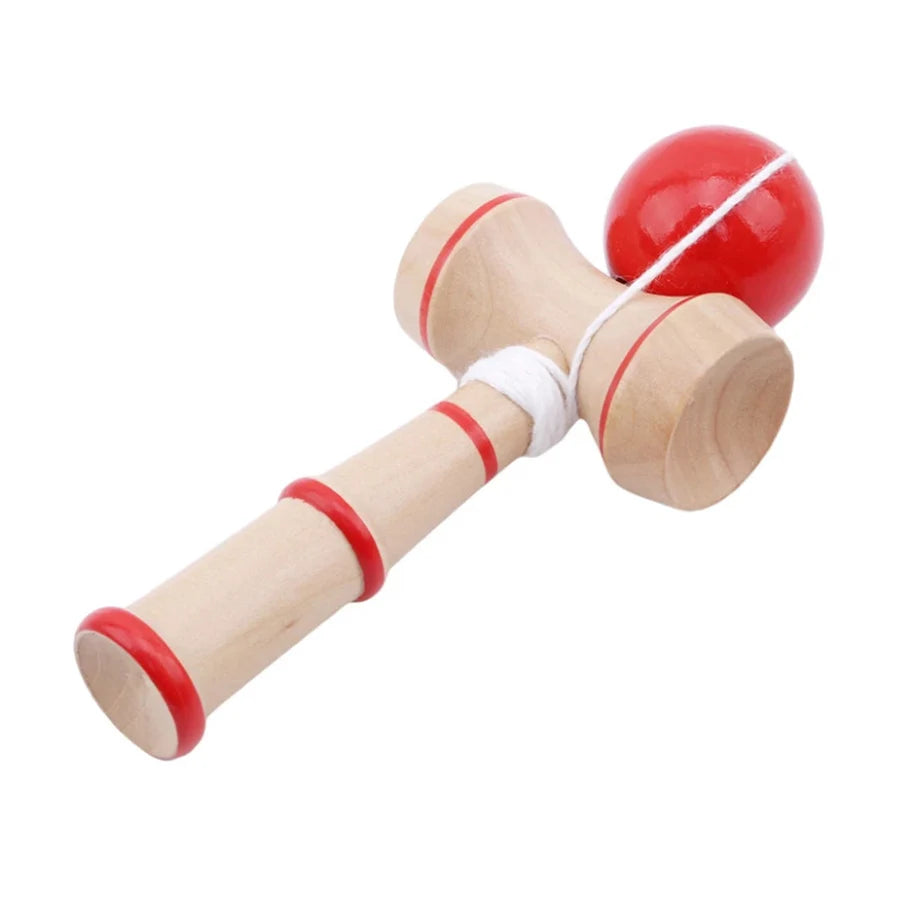2 Colors Available Wooden Kendama Japanese Traditional Ball Games Classic Hand Flexibility Training Ball Sports Indoor ball Game