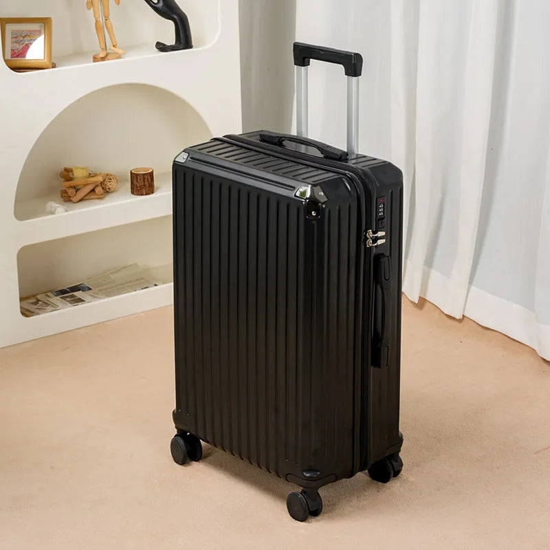 2025 Trend 20inch 24inch Strong and Durable Portable Boarding Suitcase Men's Password Trolley Case Men's Suitcase Women's Travel Essentials