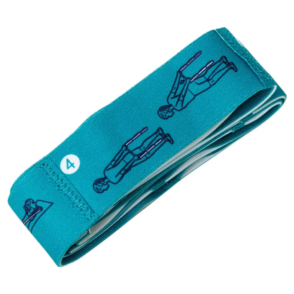 Gym Fitness Resistance Band Training Belt Tension Belt Women Men Elastic Yoga Pilates Stretch Strap Belt Fitness Equipment
