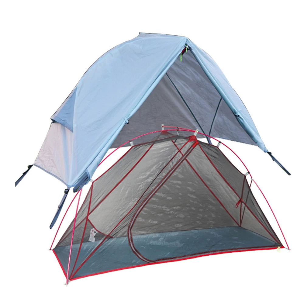 1 Person Camping Tent for Cot Lightweight  Resistant Tent for Outdoor Camping Backpacking Traveling Camping Tent