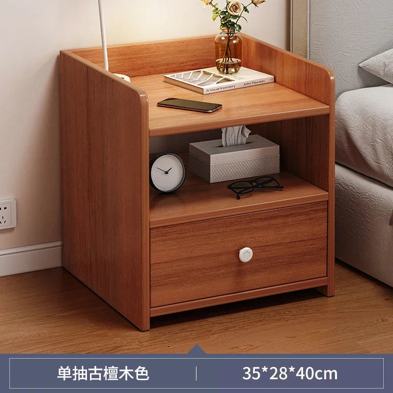Cabinet Bedroom End Storage Bedside Table Locker Storage Comfotable Home Small Modern Mesitas De Noche Dormitorio Household