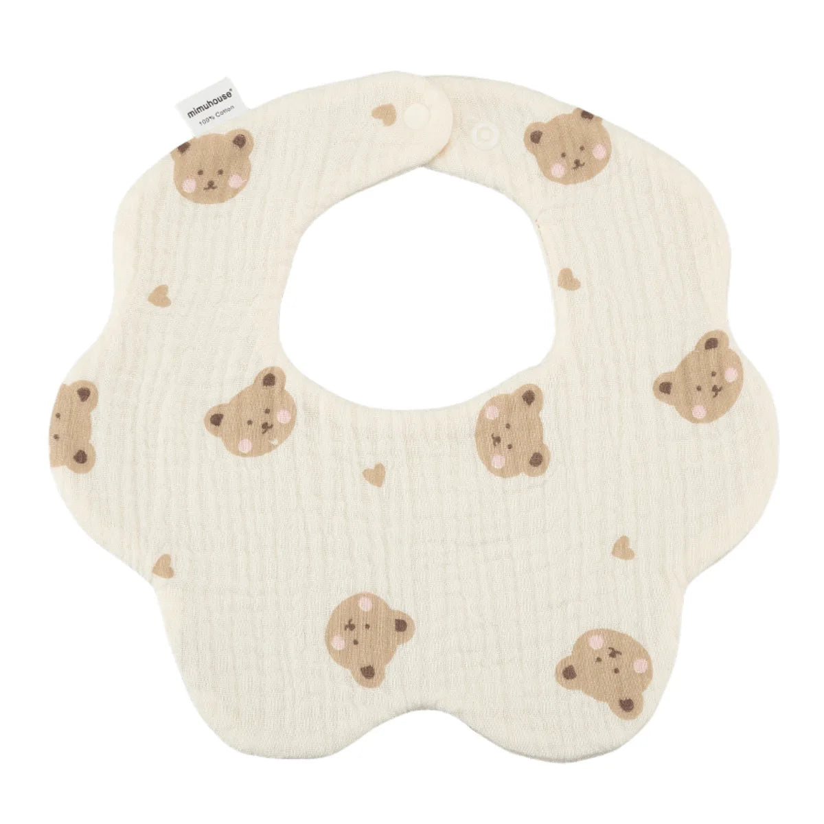 Baby Bibs Cotton Boys and Girls Bib Cute Print Newborn Burp Cloths Waterproof Infants Mesh Bibs Baby Feeding Accessories