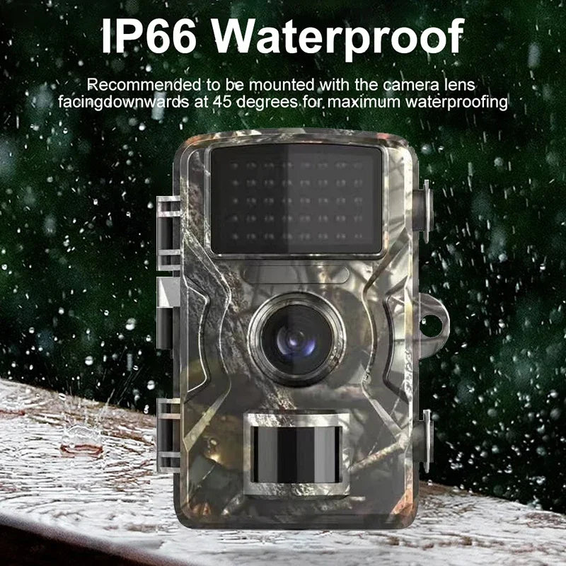 Hunting Trail Camera 16MP 1080P 940nm Infrared Night Vision Motion Activated Trigger Security For Car Theft Prevention Camera