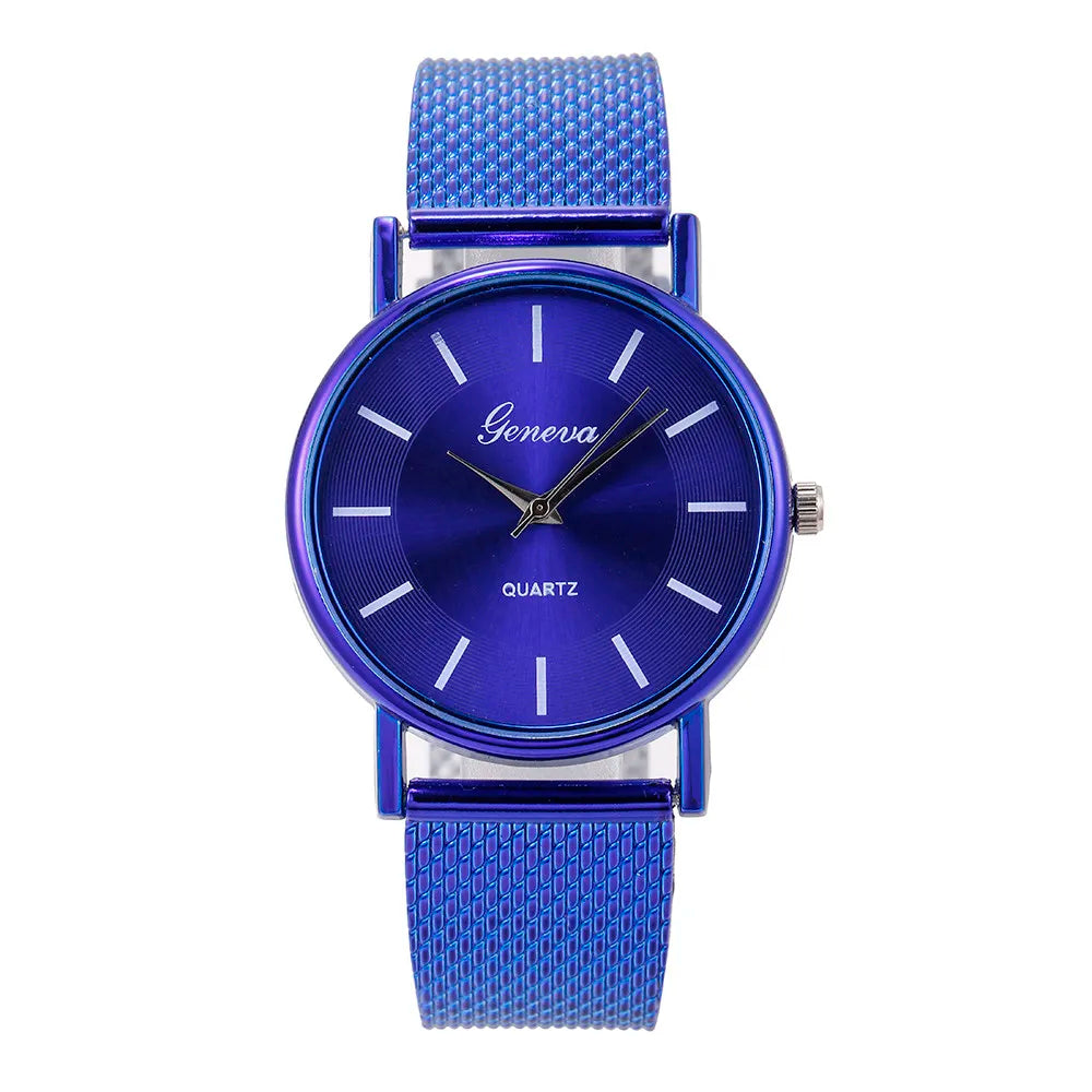 Women Watches Luxury Fashion Mesh Belt Watch For Ladies Elegant Bracelet Waterproof Quartz Wristwatch Top Clock Lover Watch