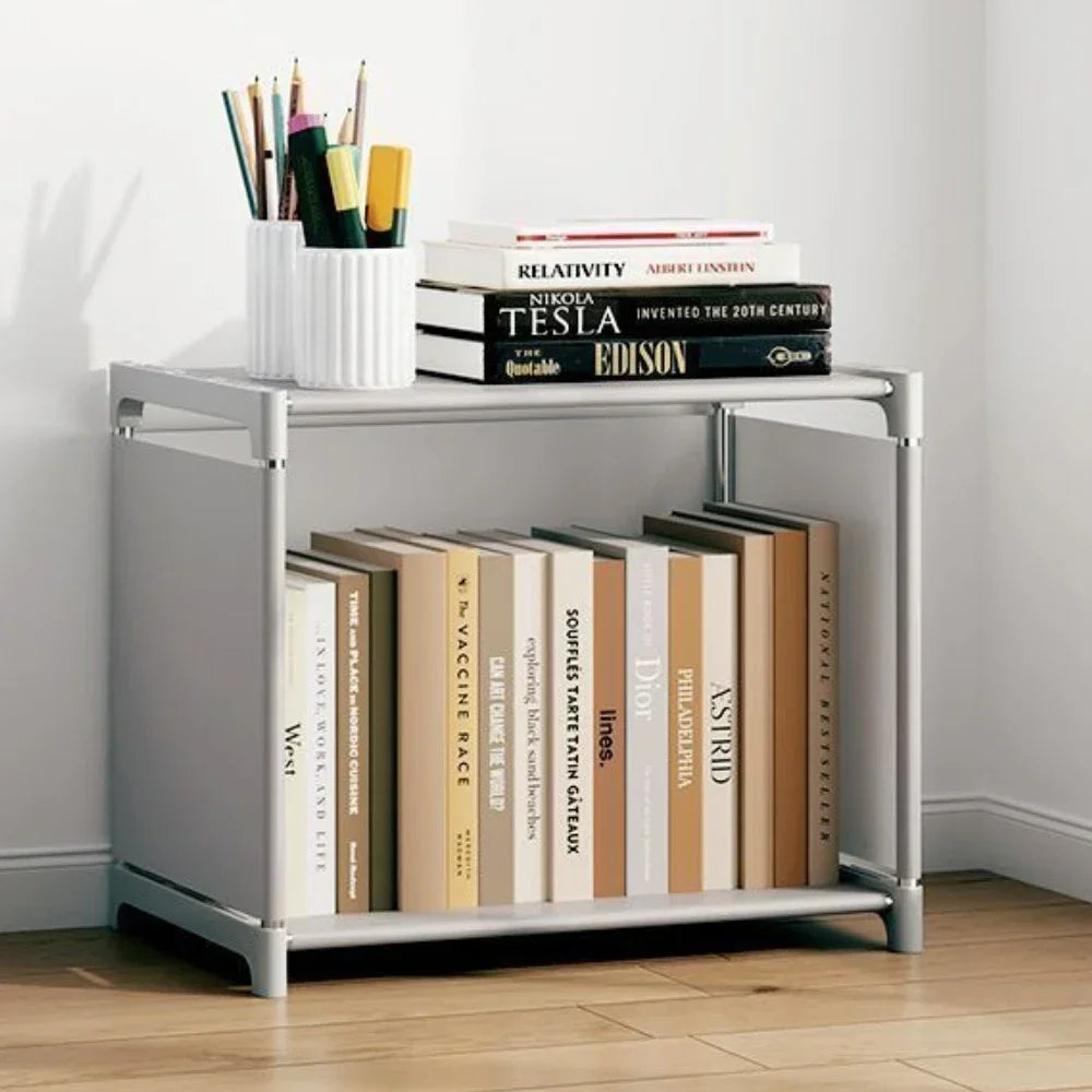 Simple Bookshelf Multi-Layer Book Closet Easy Assembly Bookcase Square Storage Shelf Living Room And Study Bedroom Storage Shelf