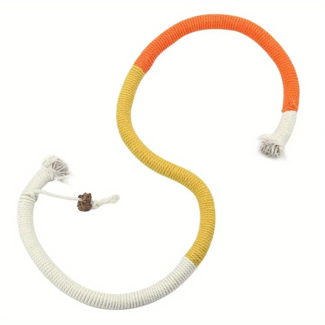 Cat Bite Rope Mute Self-hi Bite-resistant Grinding Stick Kitten Toy New Cat Stick Gutta Percha Toy Catnip Pet Toys Pet Products