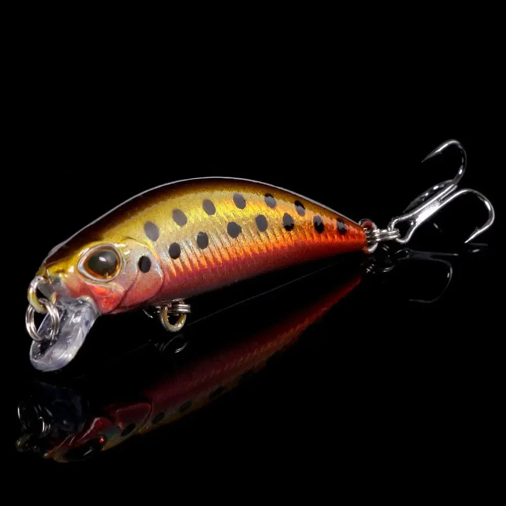 Lure Fish Bait: Micro-object Long-range Drop, Glow-in-the-water, Small Milo Tremor, Slow-sinking, Dead Flight Fake Bait