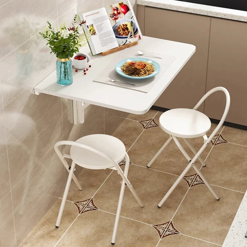 Space-saving Wall-mounted Dining Table for Home Small Apartments Wall Table Dining Multi-functional Kitchen Simple Folding Table