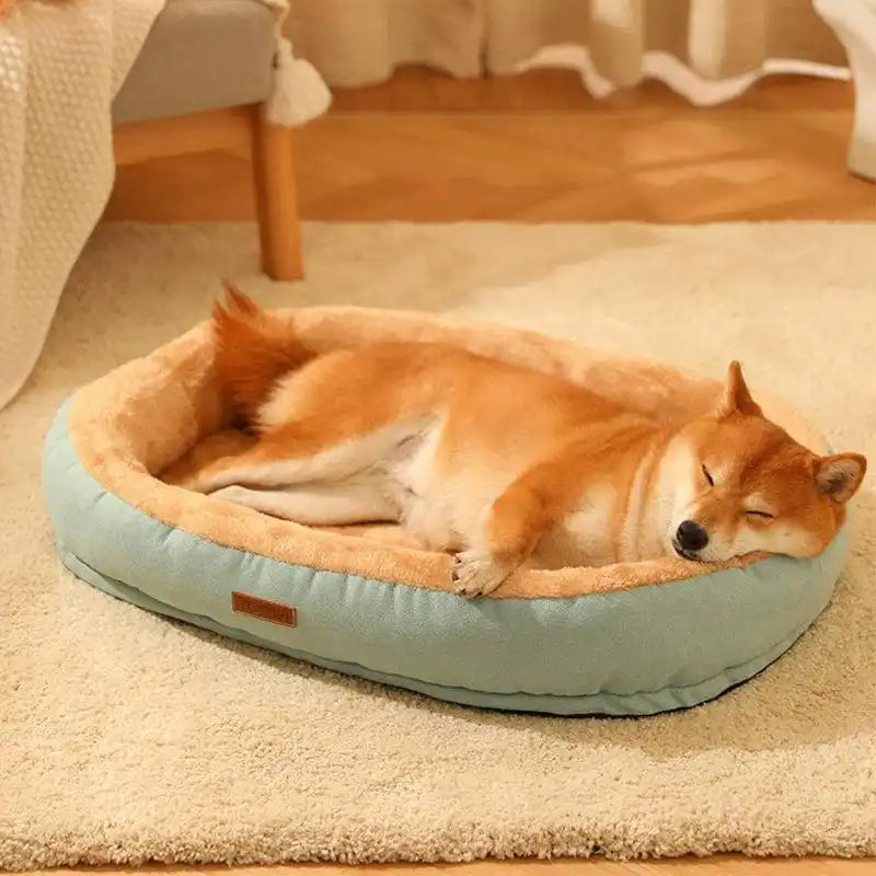 Pet Dog Bed Sofa Deep Sleeping Beds for Small Medium Large Dogs Detachable Winter Warm Cushion Cat House Kennel Mat Pet Products