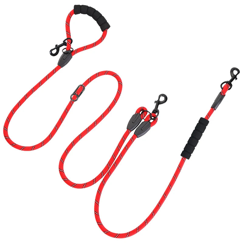 Pet Sling Rope Dog Leash 7.8ft Long with Padded Handle,Heavy Duty,for Control Safety Training | Leashes for Large Dogs or Medium