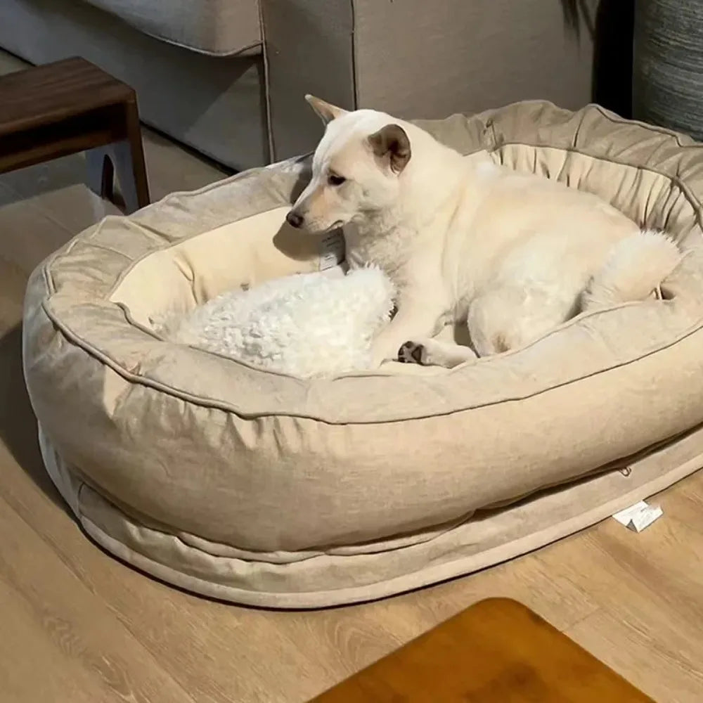 Large Dog Bed Sleeping Pet Beds Non-Slip Breathable Soft Puppy Bed for Large Medium Small Dogs Pet Manufacture Dog Products