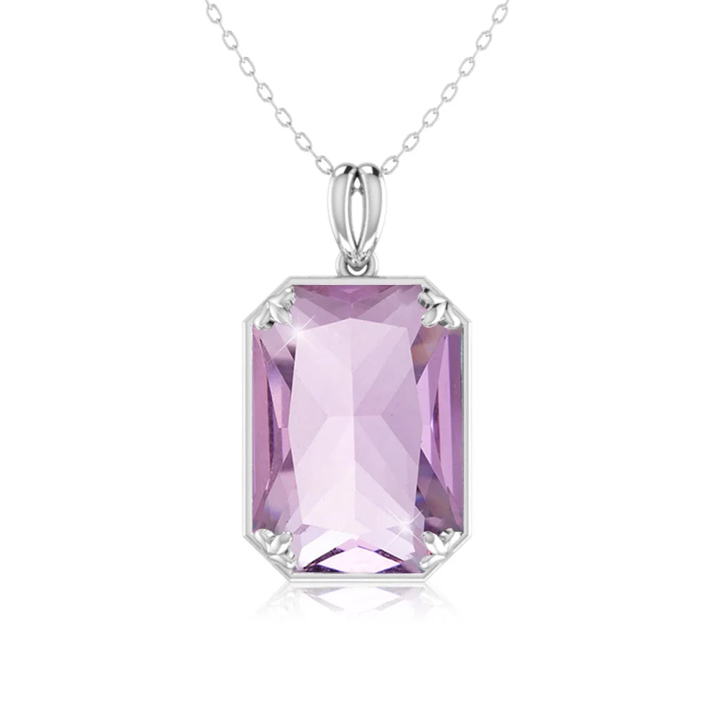 585 Gold Plated Pendants and Necklaces Real Solid 925 Sterling Silver Woman Pendants for Fine Jewelry