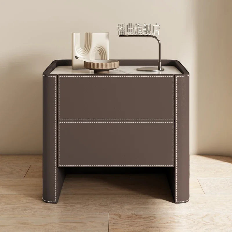 Coffee Storage Nightstands Room Cheap Bedside Table Bedroom Decoration Luxury Multifunction Mesitas De Noche Interior Furniture