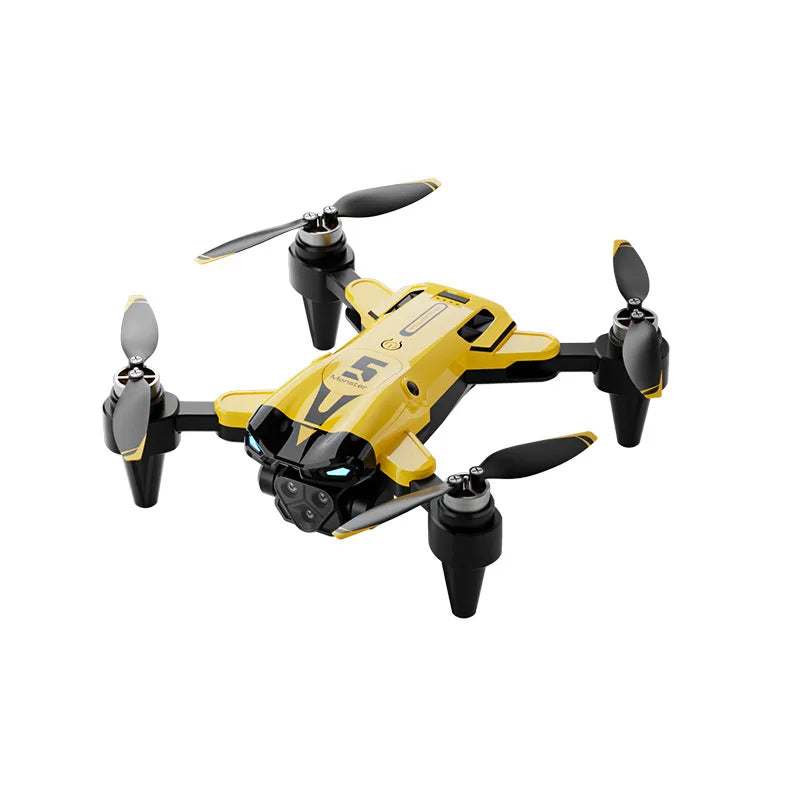 M5 triple-camera drone is a high-definition aerial photography remote control aircraft with optical flow positioning quadcopter