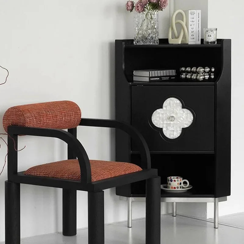 Living Room Cabinets Niche Storage Cabinet Auxiliary Furniture Store Multifunction Showcase Mid-century Vintage French Style