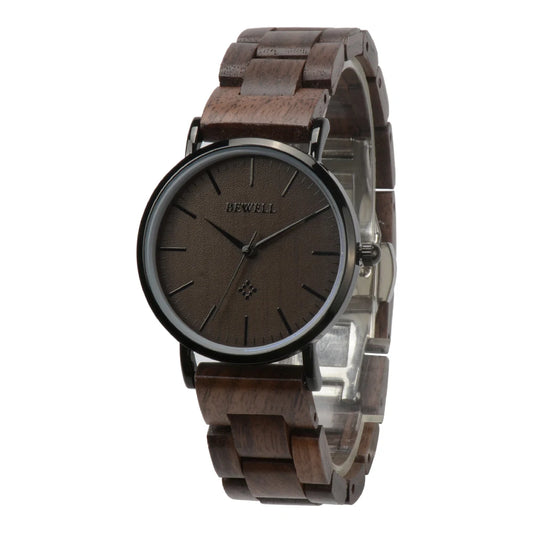 Wooden Watches for Men Women Slim Analog Quartz Minimalist Couple Wrist Watch