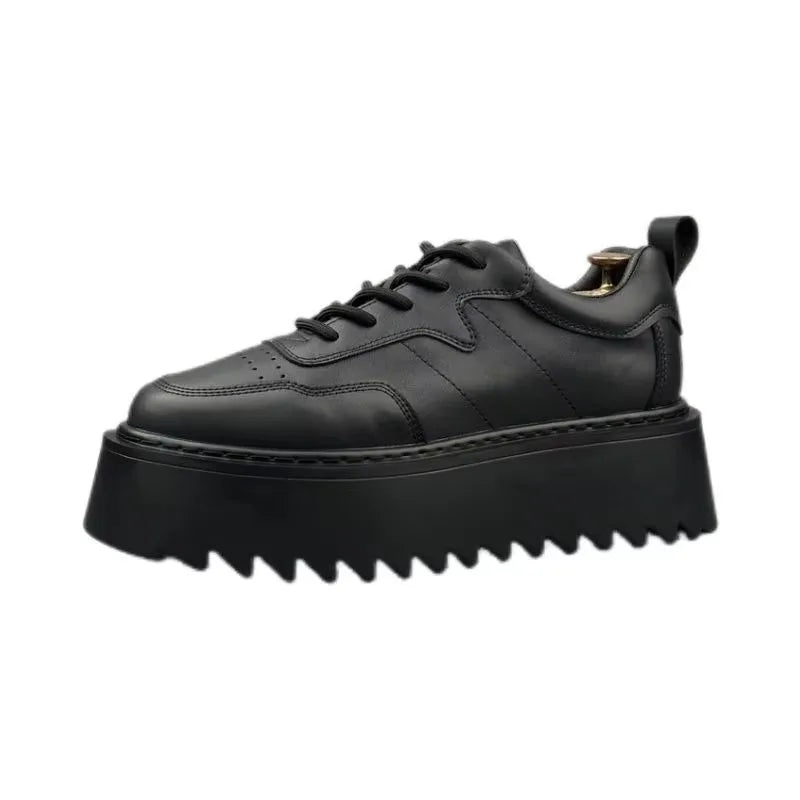Men's Shoes Spring Autumn New Men Thick Soled Casual Sneakers High Quality Comfortable Soft Board Shoes Versatile Zapatos Hombre