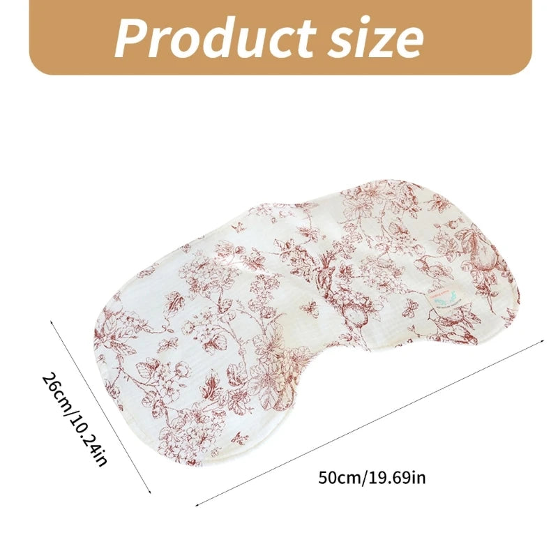 Newborn Baby Shoulder Pad Burp Cloth Soft & Absorbent Cotton Bibs Unisex Designings Burp Cloths for Boy Girls