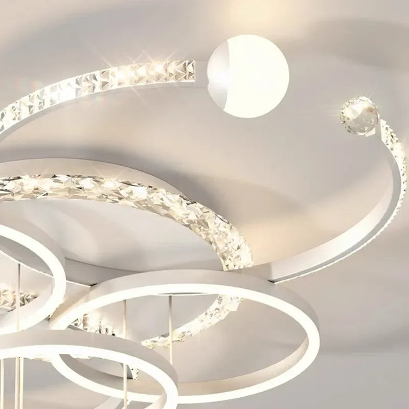 Living Room Ceiling Lamps Modern Intelligent LED Chandeliers For Resturant Kitchen Bedroom Lighting Home Decor Luster Luminaire