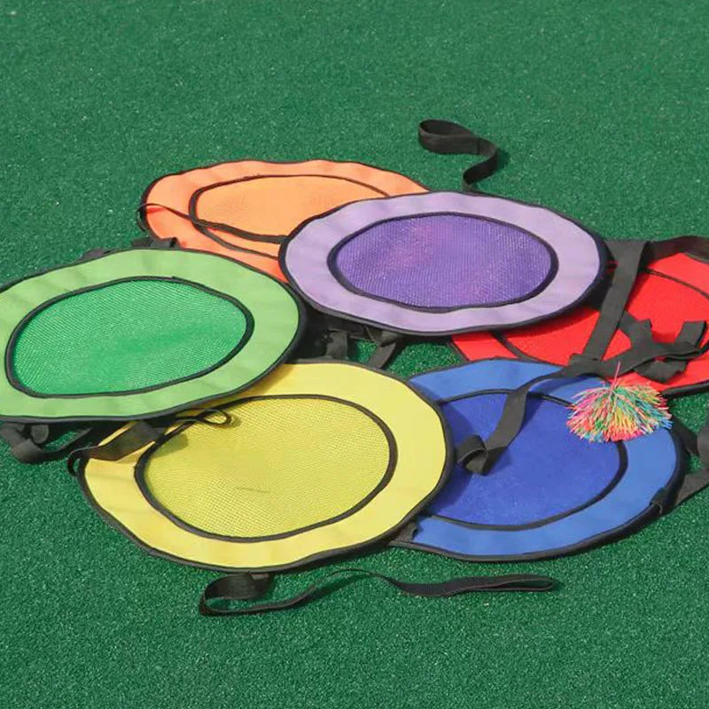 Children Outdoor Fun and Sports Toss and Catch Ball Game Set Parent Child Interactive Sensory Play Toys Juegos Al Aire Libre