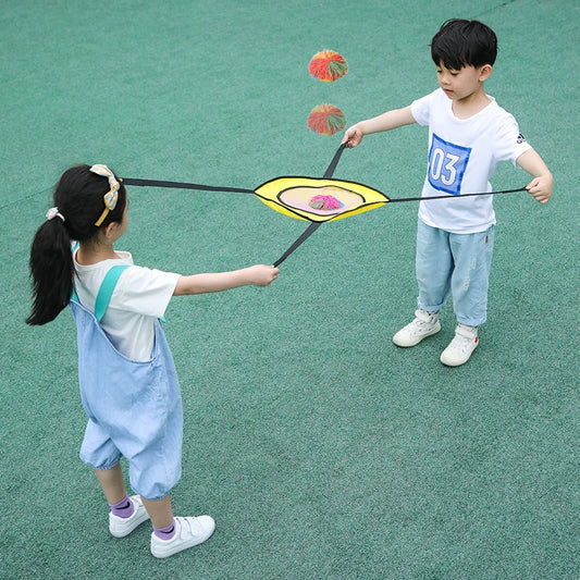 Children Outdoor Fun and Sports Toss and Catch Ball Game Set Parent Child Interactive Sensory Play Toys Juegos Al Aire Libre